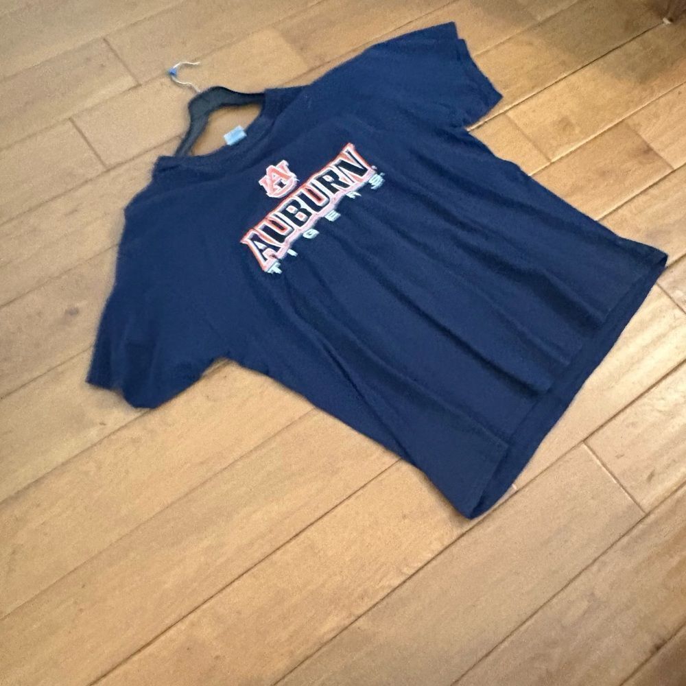 Vintage Auburn Tigers Navy Short Sleeve Graphic Tee